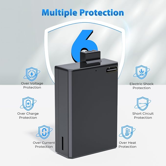 LP LP-E5 Battery 2-Pack 1400mAh USB-C Fast Charging