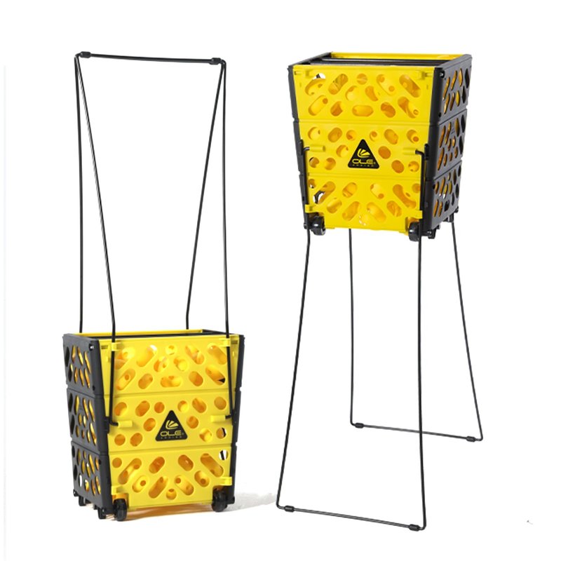 OLE ANDIGO Pickleball Hopper Collector, 40 Pickleball Balls Capacity, Lightweight Pickleball Picker Upper, Pickleball Picking Ball Picking Tool.