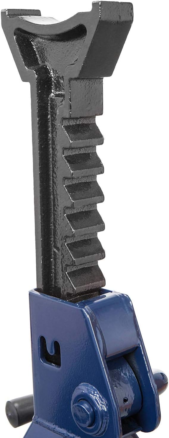 TCE 6 Ton (12,000 LBs) Capacity Steel Jack Stands, 2 Pack, Blue, AT46002U