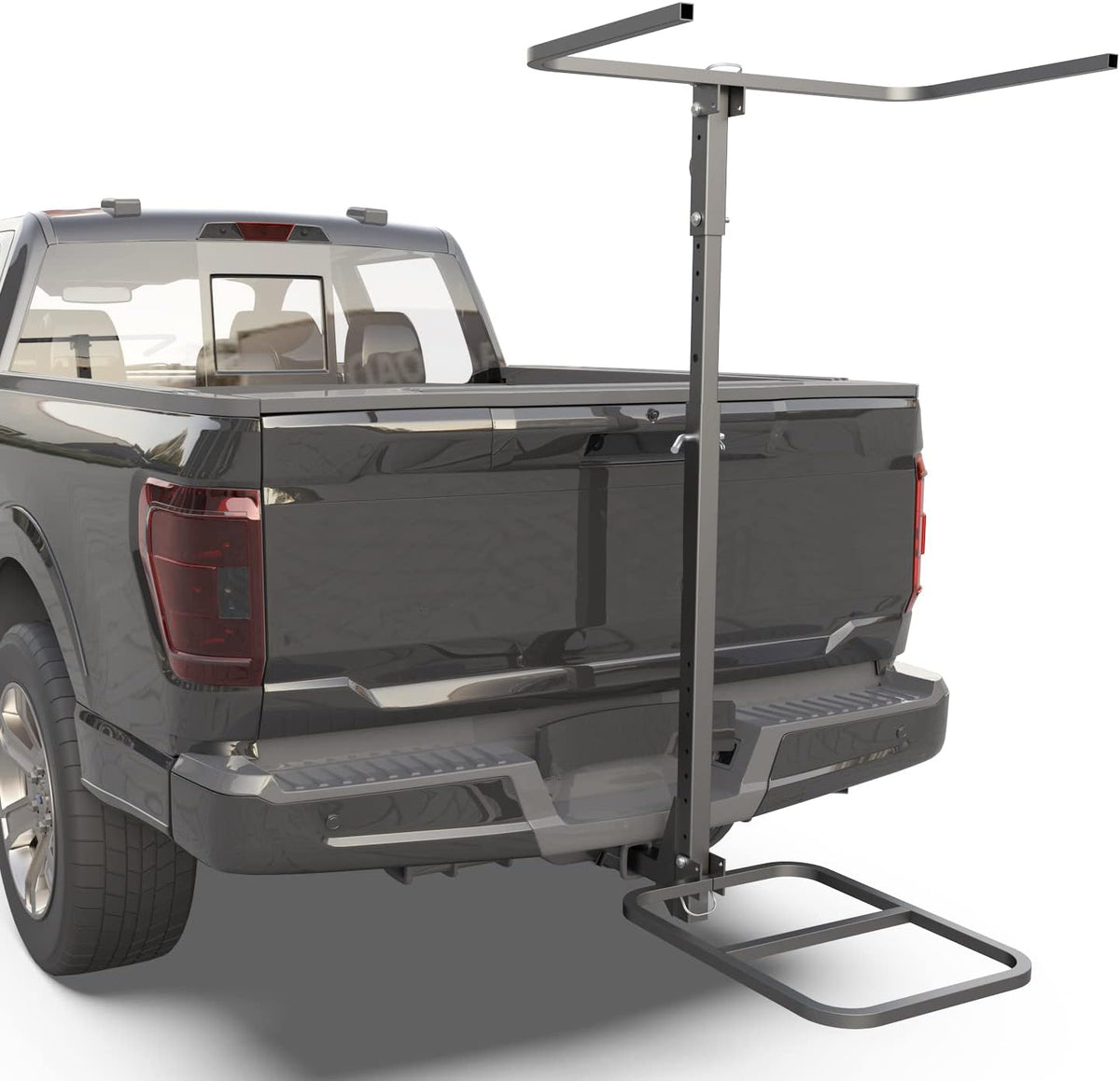Skiennix RV Hitch Mount Kayak Rack - Adjustable Vertical Carrier for 2 Kayaks Up to 12' & 150LBS