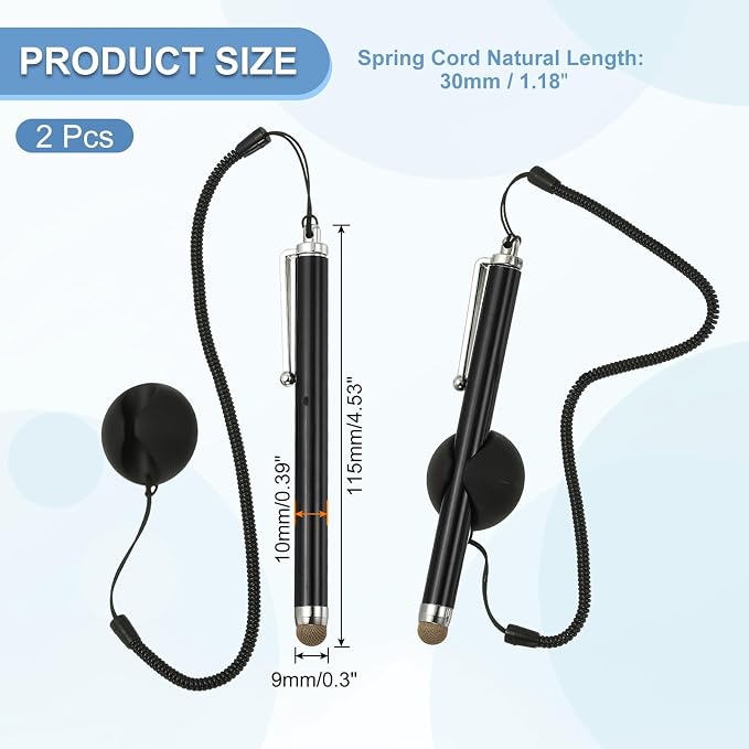 PATIKIL 2 Pcs Screen Capacitive Pen