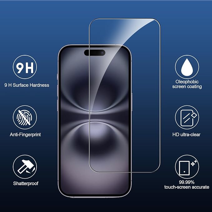 SIBEITU 3 Pack Screen Protector