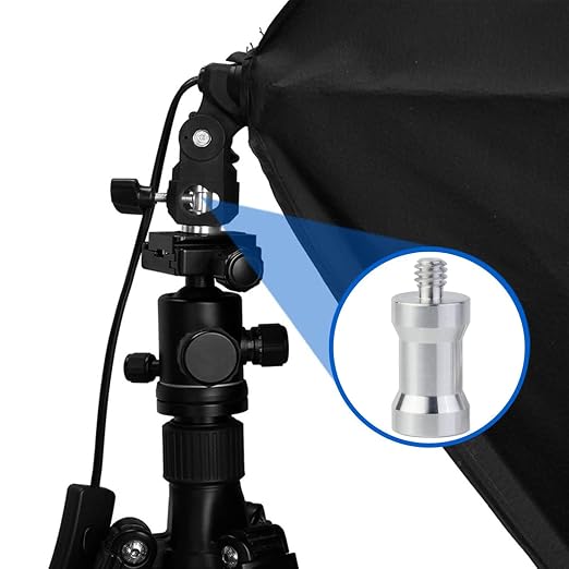 16PCS Camera Screws Mount Set 1/4 Inch and 3/8 Inch Threaded Converter Screws