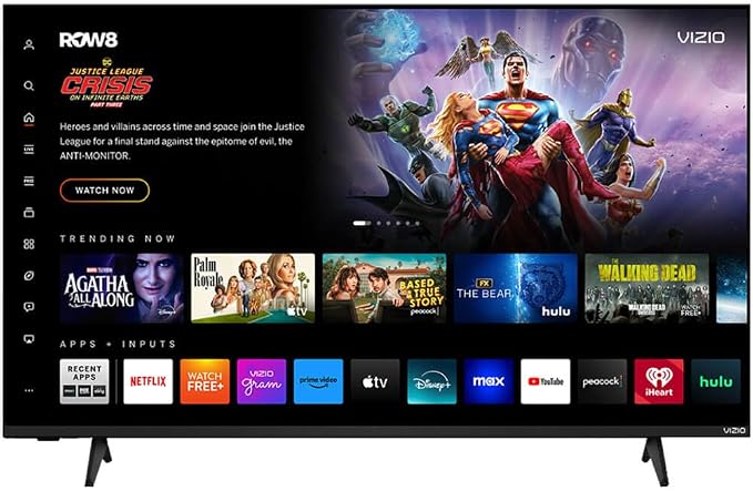 VIZIO 50 Inch V Series Class 4K UHD LED Smart TV Bluetooth Compatible with Dolby Vision HDR/HDR10+, DTS Virtual X, WiFi 6 Dual-Band and VRR (V4K50M-0810)