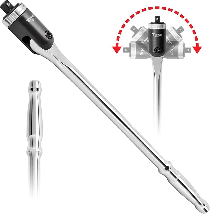 Titan 12015 3/8" Drive 15" Ratcheting Breaker Bar