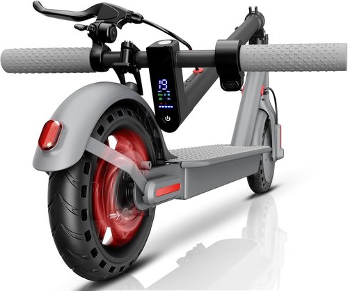 **Skiennix Electric Scooter - 500W Powerful Motor, 15 MPH Top Speed, 8.5" Solid Tire, Folding Design**