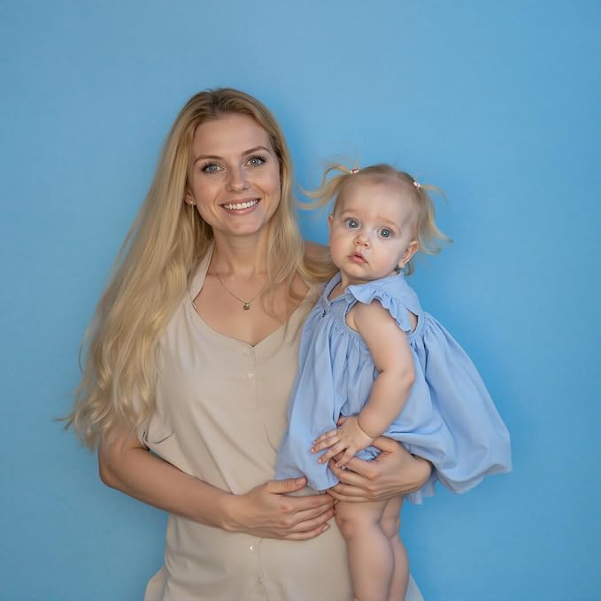 Kate Seamless Paper Backdrop for Photography Solid Blue Backdrop Paper