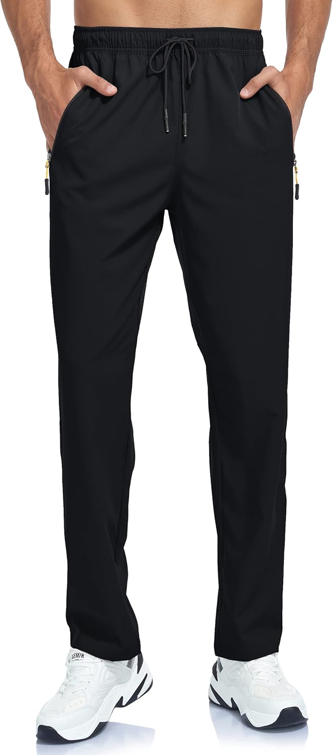Skiennix Men's Lightweight Hiking Pants - Breathable, Quick-Dry, Waterproof Jogger | Perfect for Camping & Fishing