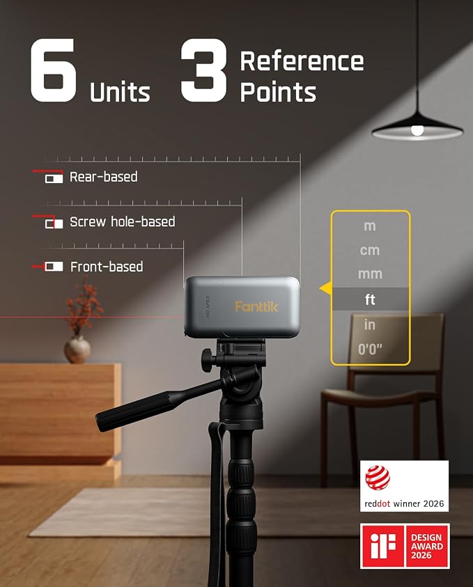 Fanttik A10 Apex 3-in-1 Digital Laser Tape Measure