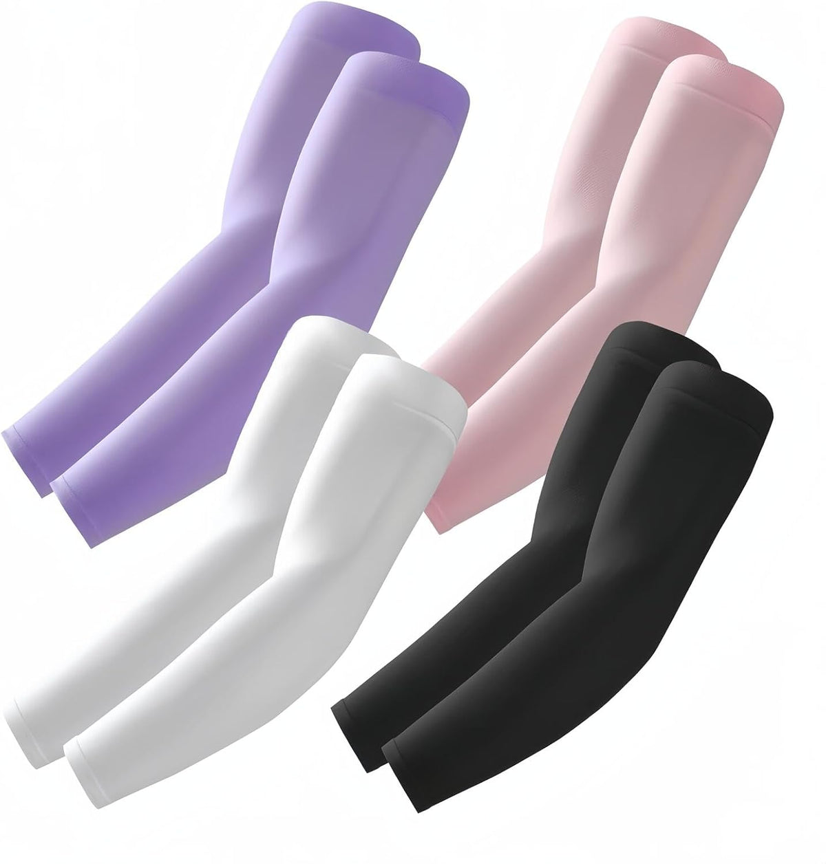 ROXUN Cooling Arm Sleeves - UV Sun Protection & Sports Compression for Men/Women