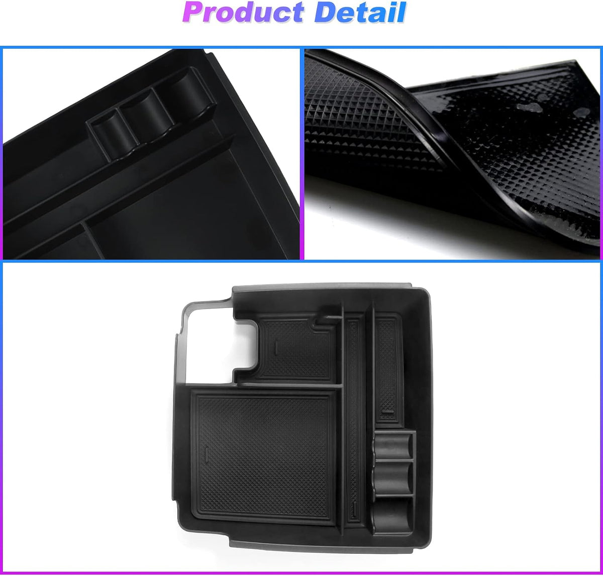SXCY for 2022 2023 Frontier Armrest Console Organizer Tray