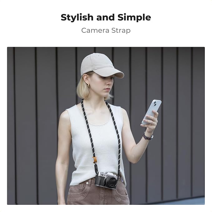 K&F CONCEPT Camera Neck Strap, 100cm Nylon Rope Camera Shoulder Strap