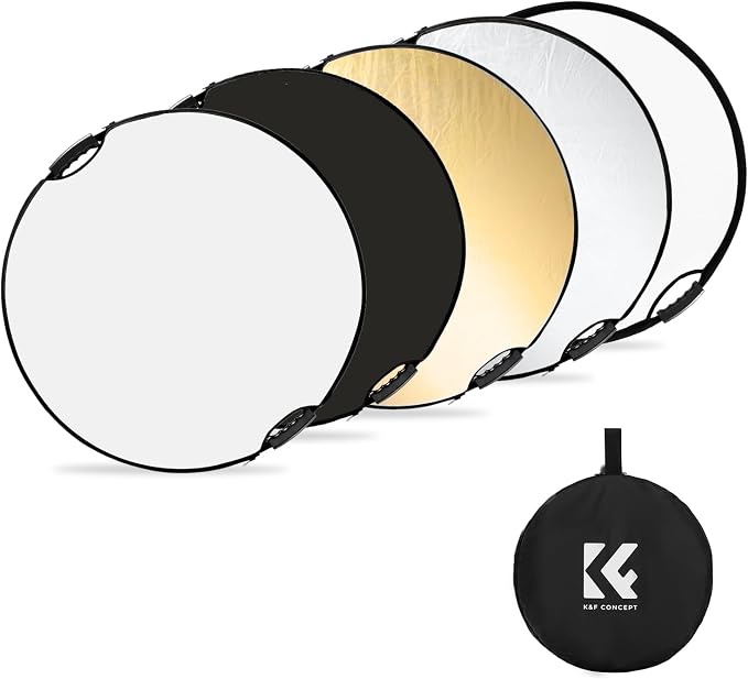 K&F CONCEPT 43''/110cm 5-in-1 Light Reflector