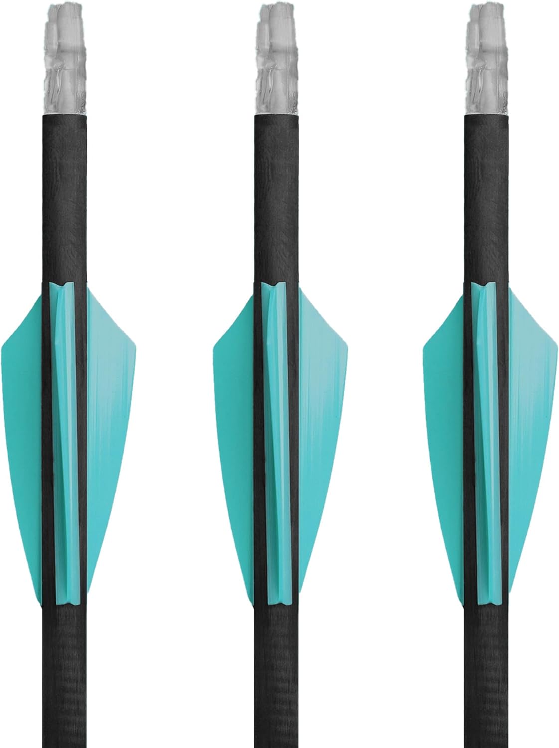 TAC Vanes Hybrid Archery Vanes - Enhanced Stability for Bowhunting & Recreational Shooting