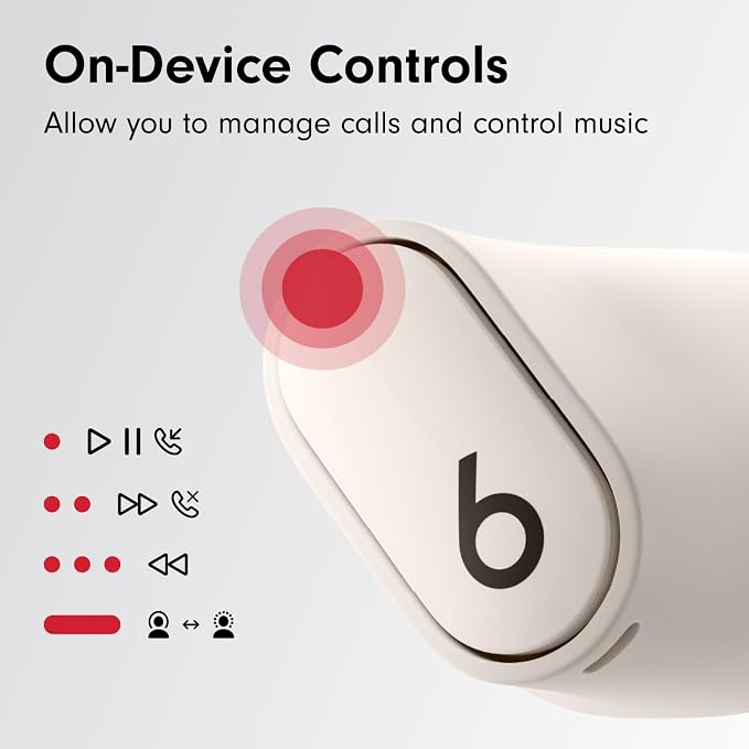 Beats Studio Buds + with Apple 20W USB-C Power Adapter - Ivory