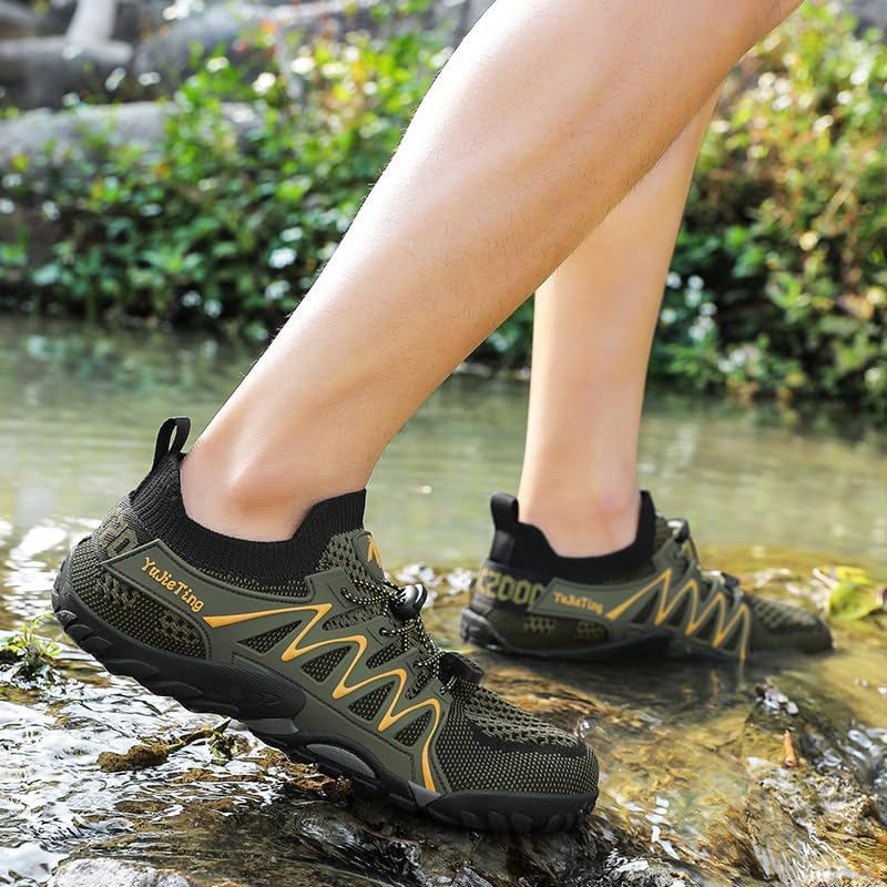 Skiennix Water Shoes - Quick-Drying Aqua Shoes for Men & Women | Wide Toe Design for Comfort