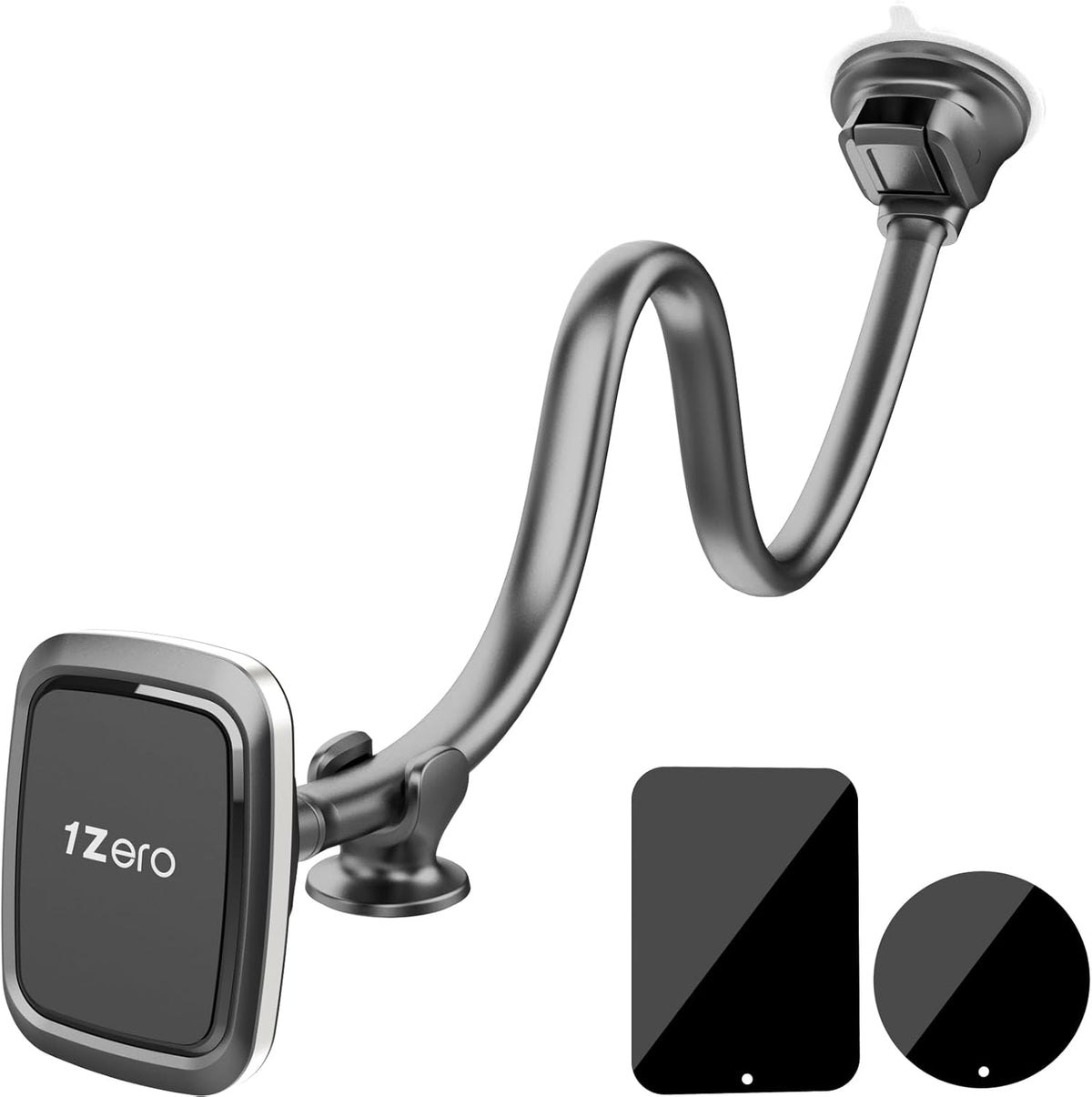 1Zero Magnetic Phone Car Mount 14-Inch Gooseneck Long Arm Extension