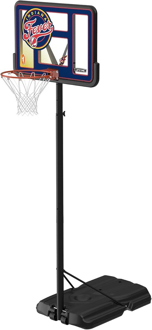 Lifetime Portable Basketball Hoop - Adjustable Height 7.5-10 Ft | 44 Inch Shatterproof Backboard