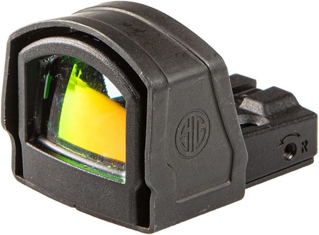 RomeoZero Elite Red Dot Sight - Shockproof 1x24mm Open Reflex for Springfield Hellcat, Glock G43X & SIG P365