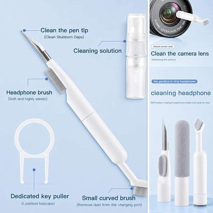 14 in 1 Earphone Cleaner Kit, Charging Port Cleaner,