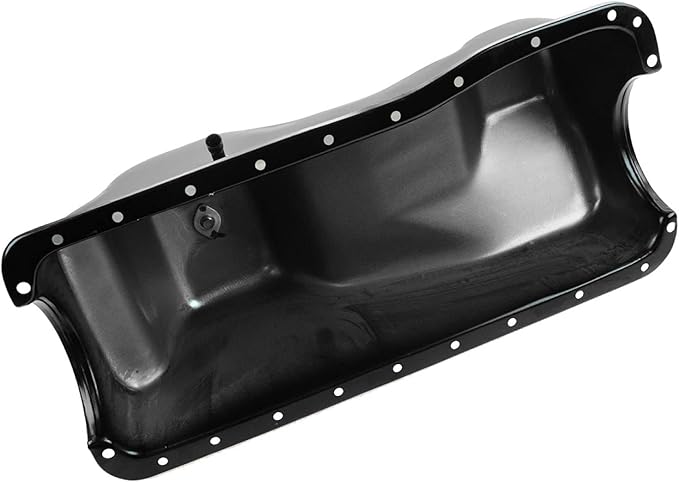 TRQ Engine Oil Pan Compatible with 1993-1996 Ford F-250 1997 F-250 HD 1993-1997 F-350