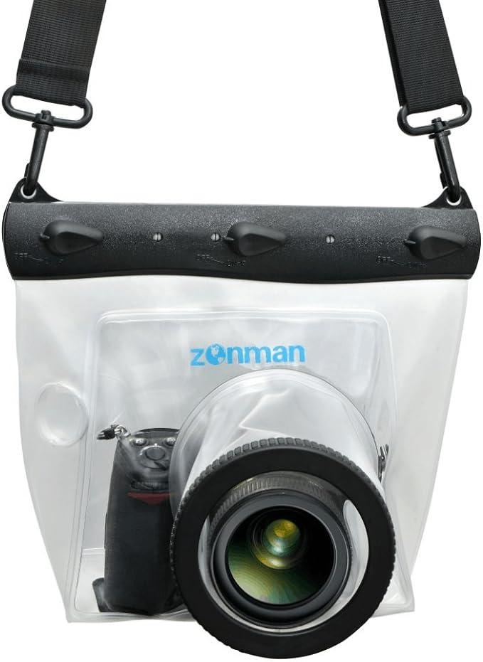 ZONMAN DSLR Camera Univeral Waterproof Underwater Housing Case Pouch Bag