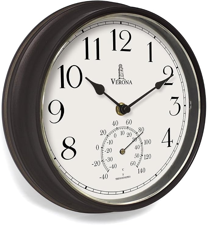 Outdoor Clocks for Patio Waterproof