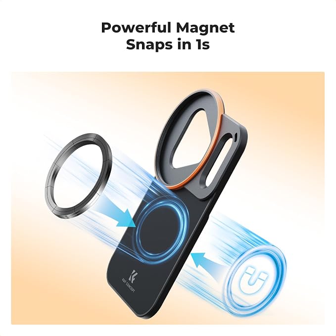 K&F CONCEPT Double-sided Magnetic Lens Filter Mount Adapter