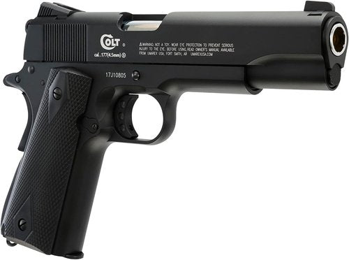 Colt Commander .177 BB Gun Air Pistol - Metal Frame, Realistic Blowback Action
