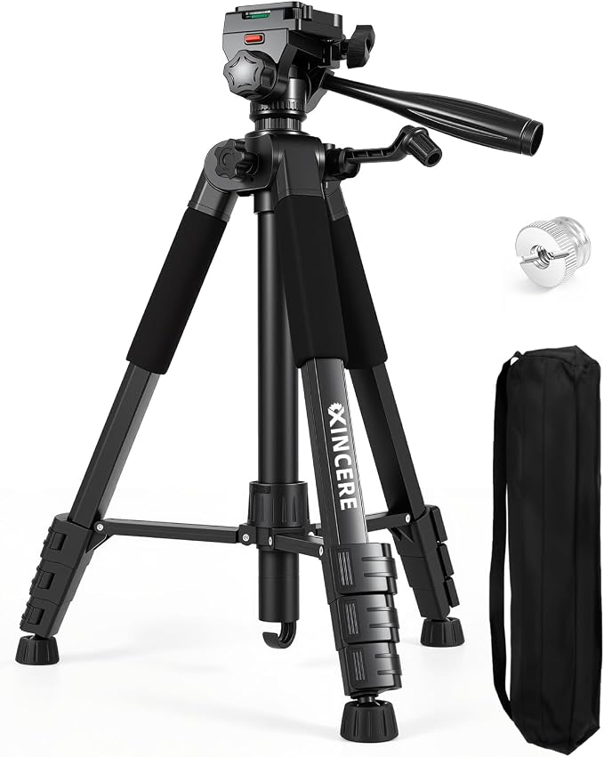 60 Inches Heavy Duty Aluminum Tripod, 0.8mm Thick Laser Level Tripod