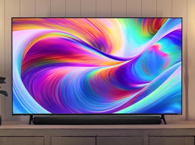 VIZIO 50" Class V-Series Quantum 4K QLED Smart TV, Ultra HD Home Theater with Dolby Vision HDR VQD50R-1010 (Renewed)