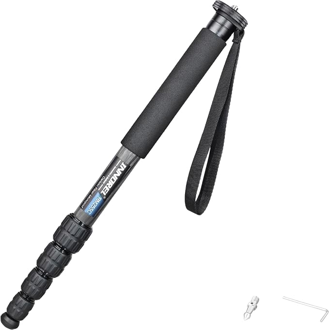 Carbon Fiber Camera Monopod INNOREL RM255C Professional Portable Compact