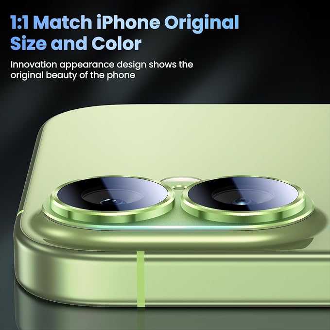 Uyiton Compatible with iPhone 17 Camera Lens Protector