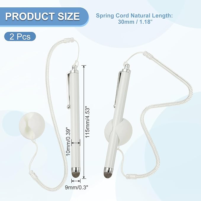 PATIKIL 2 Pcs Screen Capacitive Pen