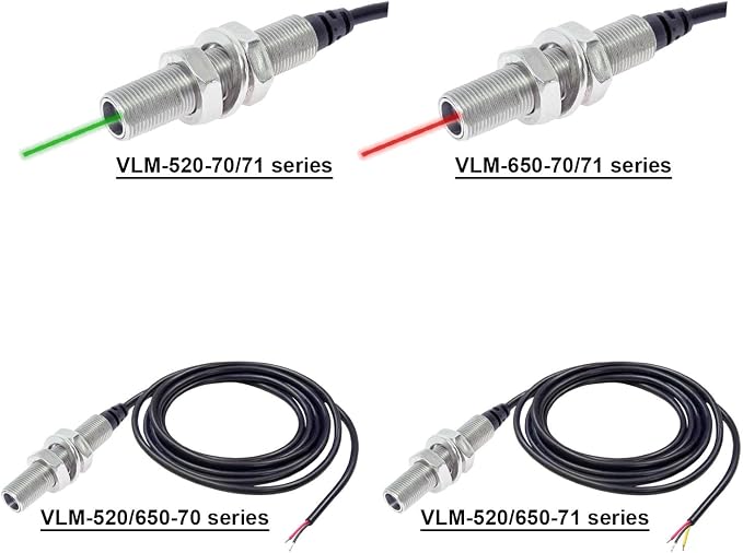 Red Circular Dot Laser Module, 650 nm, Class 2, Industrial Laser Projector