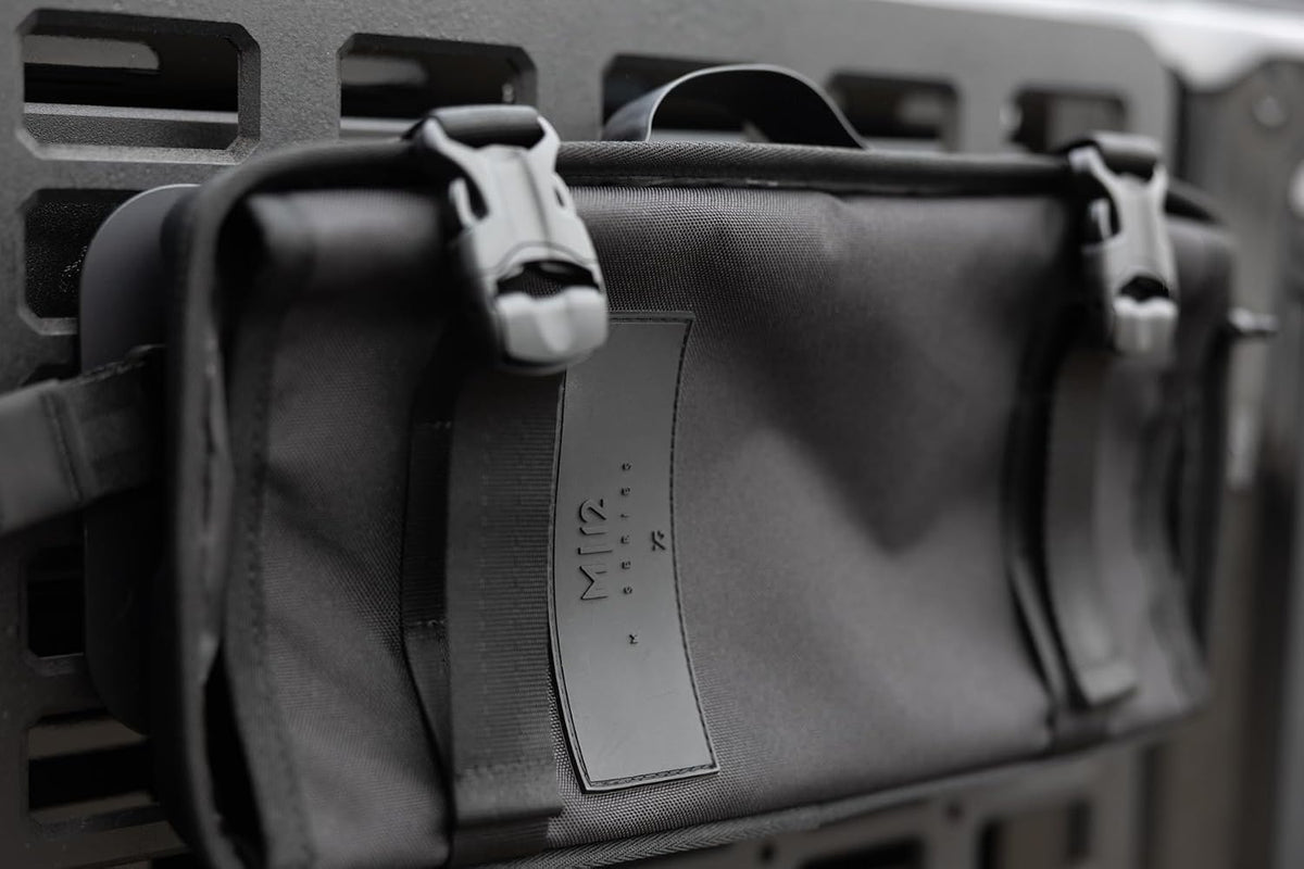 XG Cargo M12 Magnetic Tool Roll with VersaMount, MOLLE Tool Organizer with Magnetic Lock Frame, Dual Mount MOLLE or 3M VHB Adhesive, Rigid Vehicle Tool Storage System