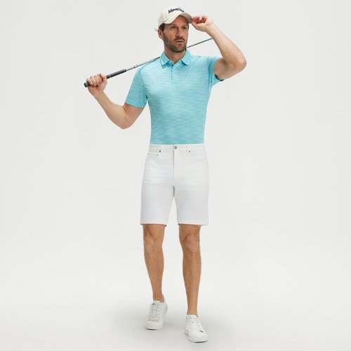 M MAELREG Men's Golf Shirts - Ultra-Light Soft Performance Polo with Quick Dry & UPF 30+ Protection