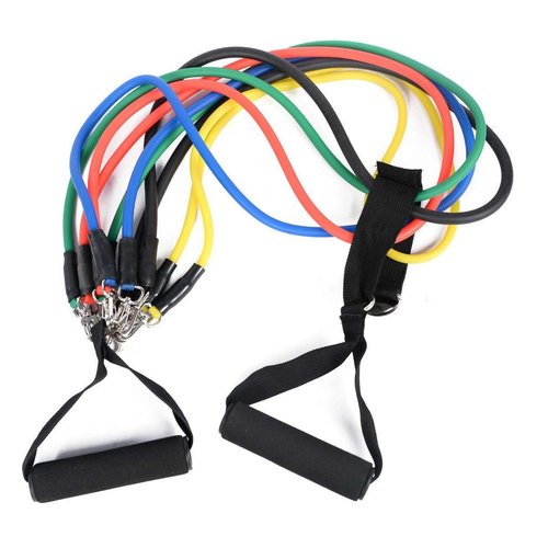 BFR Bands Resistance Band Set for Men and Women - Portable Strength Training Equipment for Arms and Legs w/Door Anchor & Carry Bag