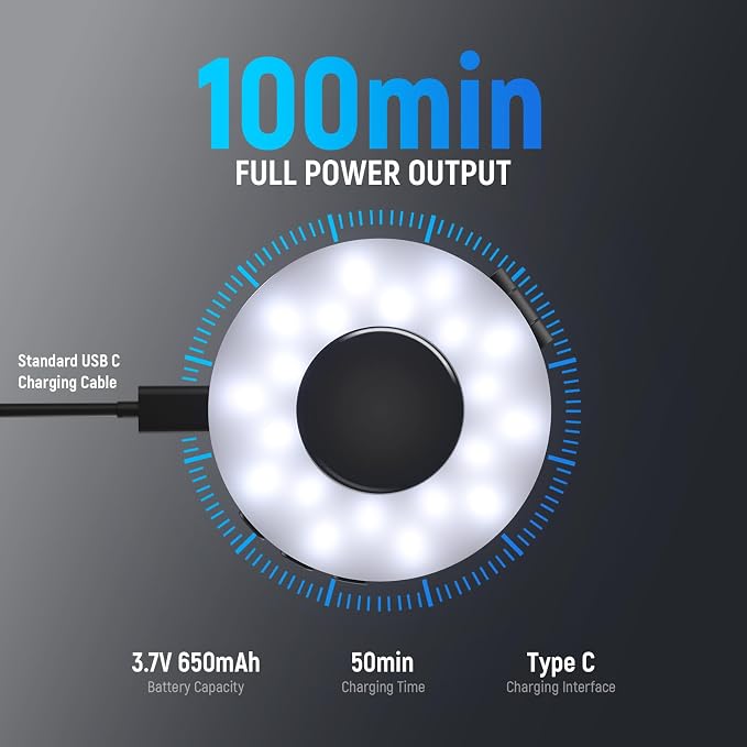NEEWER ENTRY LEVEL VERSION Magnetic Selfie Light Compatible
