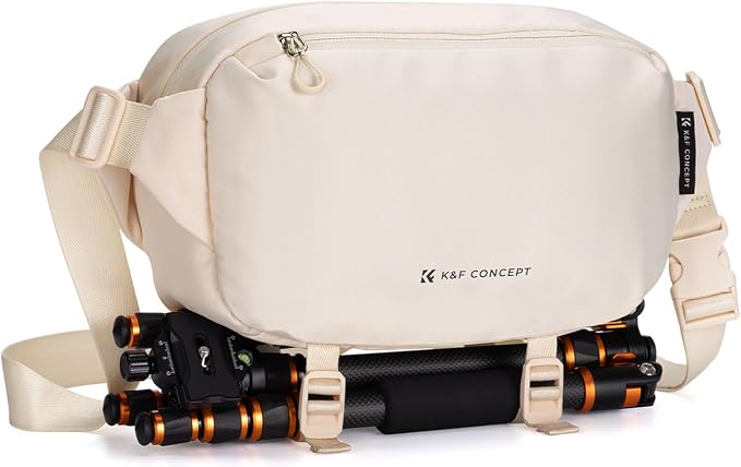 K&F CONCEPT Camera Sling Bag Crossbody Bag Waterproof Camera Shoulder Backpack