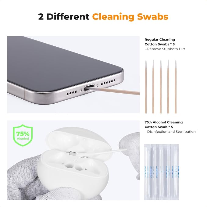 K&F Concept 8-1 Earbuds Cleaner