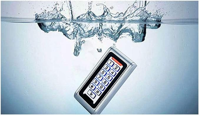 Indoor Outdoor Install Waterproof 1 Door Access Control System Metal Keypad