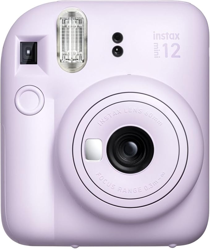 Fujifilm Instax Mini 12 Instant Camera Lilac Purple Bundle