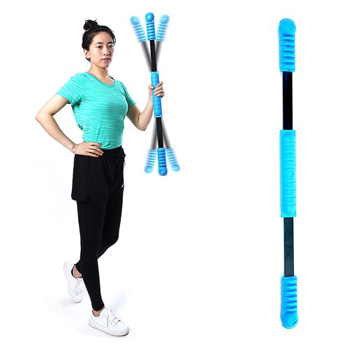 ANGLER DREAM One-piece Elastic Bar Muscle Training Fitness Stick Fat Burning Tremor Stick Full-Body Exercise Shoulder Rehabilitation Physical Therapy, Aerobics,Body Shaping