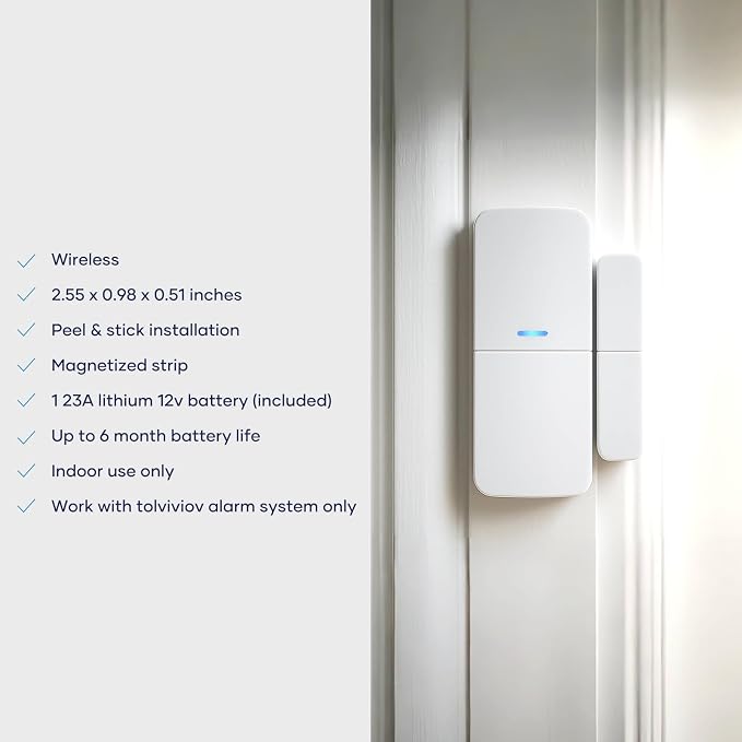 Entry Sensor - Window and Door Protection - Compatible
