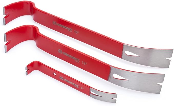 Crescent Flat Pry Bar , Red - FB7
