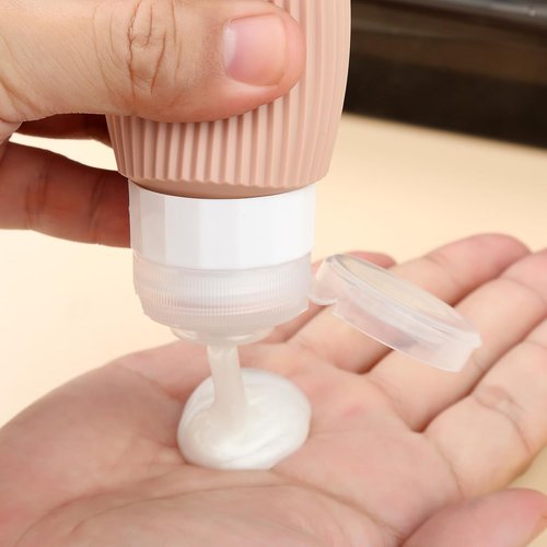 Mrsdry Travel Bottles Set - 16 Pack TSA Approved Leak Proof Silicone Containers for Toiletries