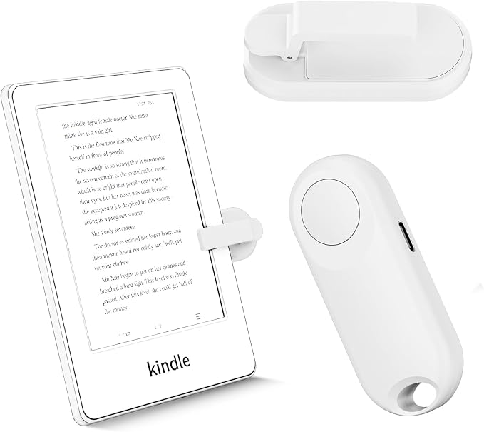 RF Remote Control Page Turner for Kindle Paperwhite Accessories Ipad Reading