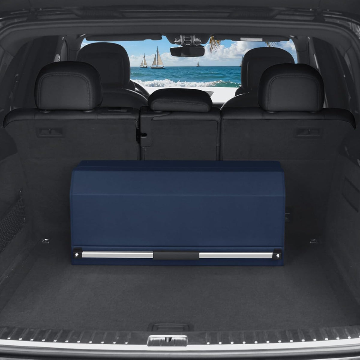 Leather Trunk Organizer for SUV, Car Trunk Organizers and Storage