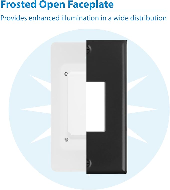 NICOR Lighting STP2 Frosted Black LED Step Light (STP2F120BK)